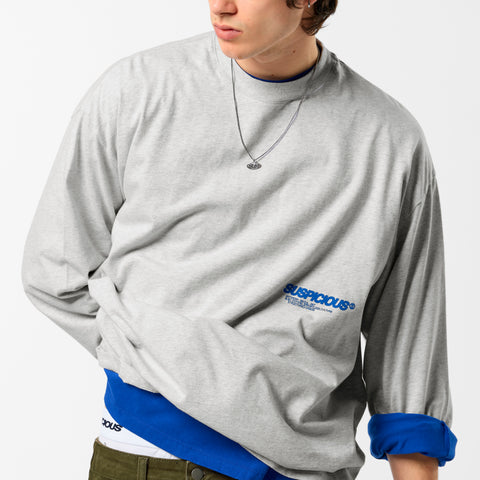 +351 Cotton / Structured Chaos Longsleeve - Ash