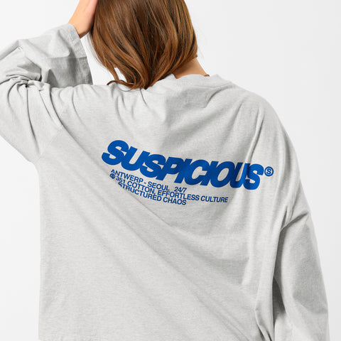 +351 Cotton / Structured Chaos Longsleeve - Ash