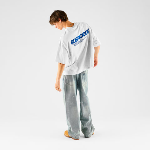 +351 Cotton / Structured Chaos Tee - Ash
