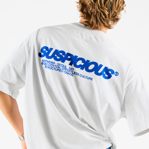 +351 Cotton / Structured Chaos Tee - White