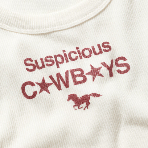 Suspicious Cowboys / Sus Cowboys W Tank Top - Natural