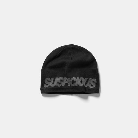 Fall 2 / Suspicious Beanie - Black & Charcoal