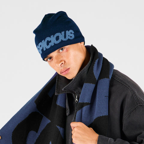 Fall 2 / Suspicious Beanie - Nightfall & Indigo