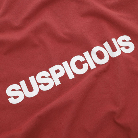 Buongiorno / Suspicious Tee - Ruby