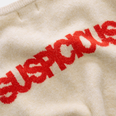 Polkaline / Suspicious Knitted Sweat - Dune