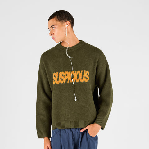 Fall 2 / Suspicious Knitted Sweat - Khaki