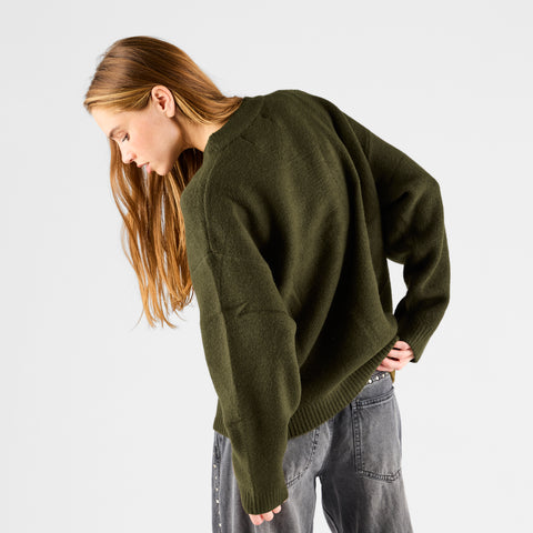 Fall 2 / Suspicious Knitted Sweat - Khaki
