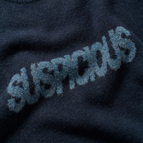 Fall 2 / Suspicious Knitted Sweat - Navy