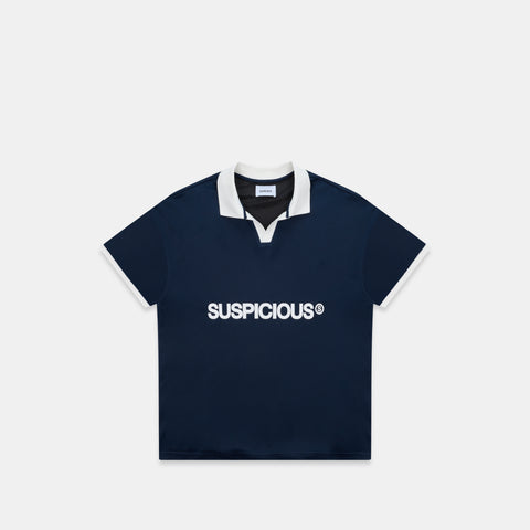 Spring 1 / Suspicious Mesh Football Top - Nightfall