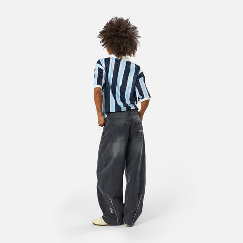 Spring 1 / Suspicious Mesh Football Top - Nightfall & Celestial Blue