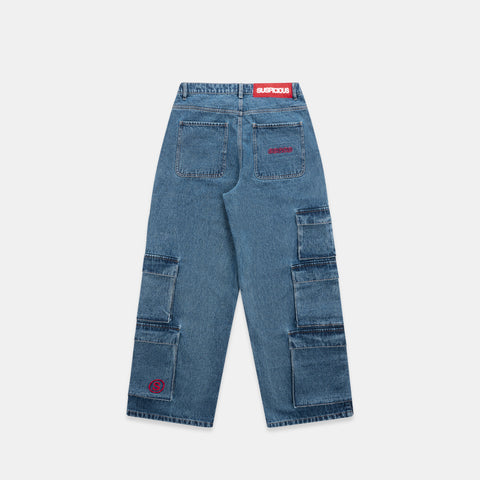 Polkaline / Suspicious Pocket Jeans - Blue