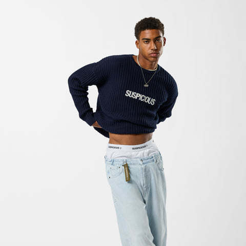 S2 / Suspicious Rib Knit - Nightfall