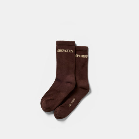 Winter 1 / Suspicious Socks - Espresso