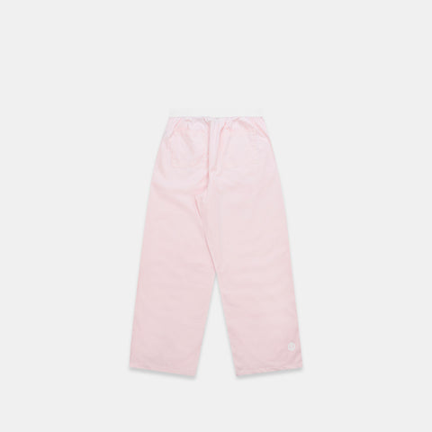 Spring 1 / Suspicious Striped Cotton Pants - Pink