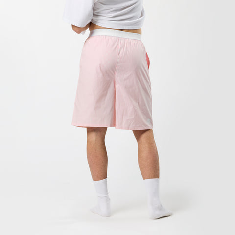 Spring 1 / Suspicious Striped Cotton Shorts - Pink