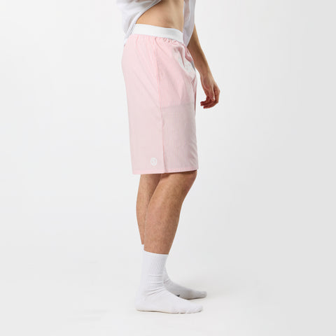 Spring 1 / Suspicious Striped Cotton Shorts - Pink
