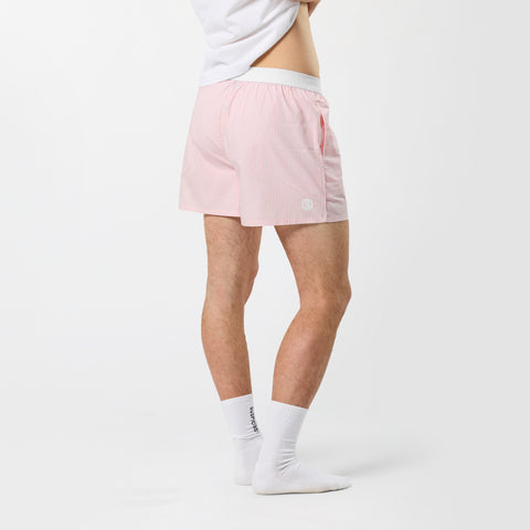 Spring 1 / Suspicious Striped Pocket Boxershorts - Pink