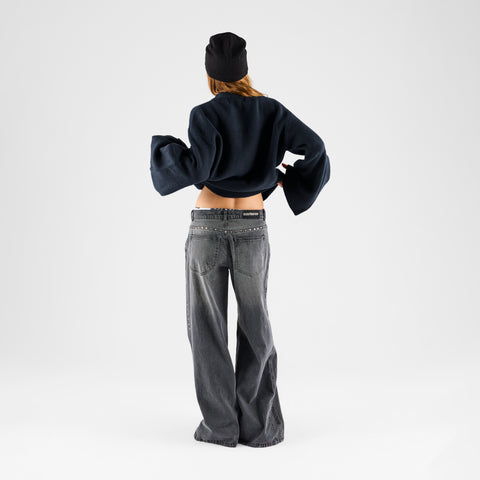 Fall 2 / Suspicious W Sleeve Knit - Nightfall