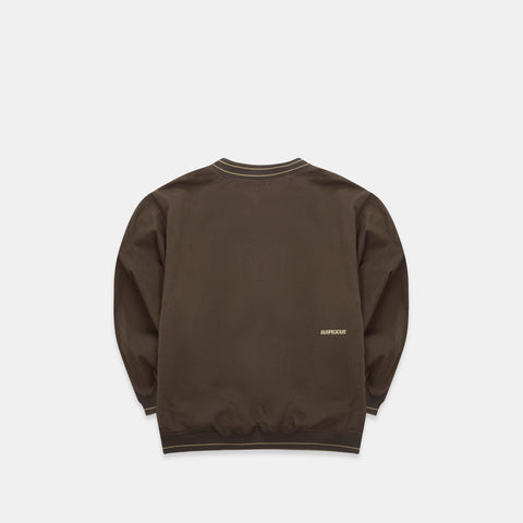 Fall / Tech Pullover Windbreaker - Brown