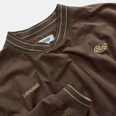 Fall / Tech Pullover Windbreaker - Brown