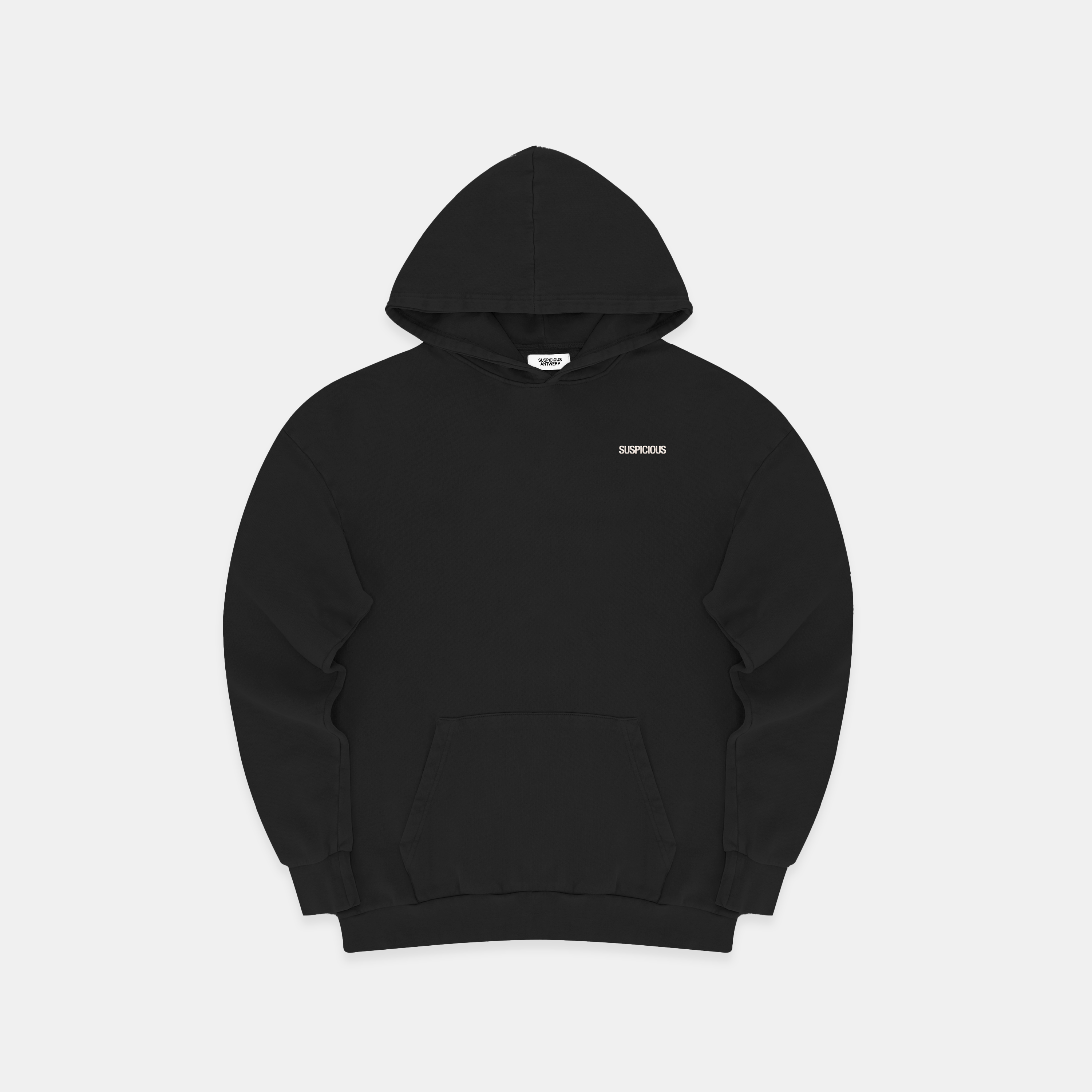 The Suspicious Hoodie Black – Suspicious Antwerp