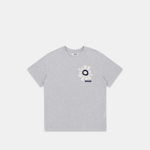 Isla Bonita / The Formentera Tee - Neutral Heather