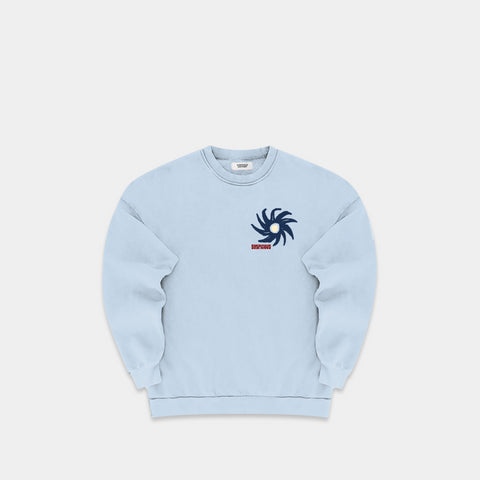 Isla Bonita / The Menorca Crewneck - Celestial Blue