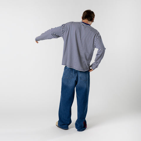 PL / The SSPCS Striped Longsleeve - Blue Red