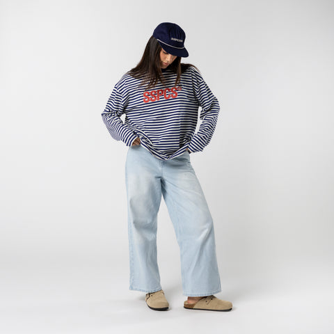 PL / The SSPCS Striped Longsleeve - Blue Red