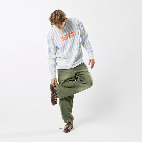 The SSPCS Striped Longsleeve - Celestial Blue II