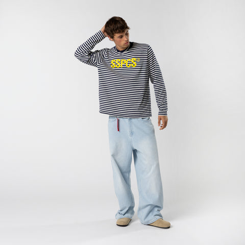 PL / The SSPCS Striped Longsleeve - Coastal Blue