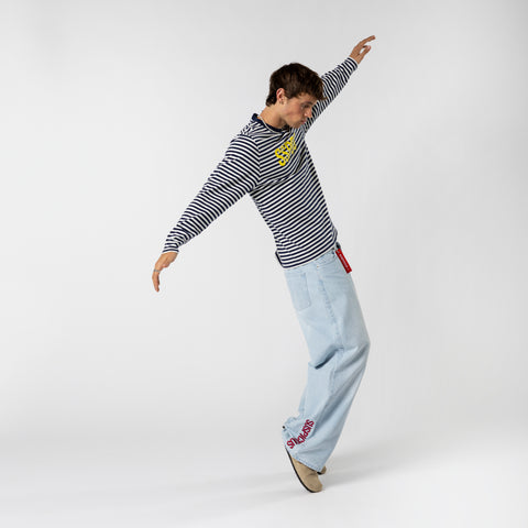 PL / The SSPCS Striped Longsleeve - Coastal Blue