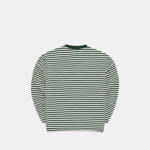 The SSPCS Striped Longsleeve - Green Yellow