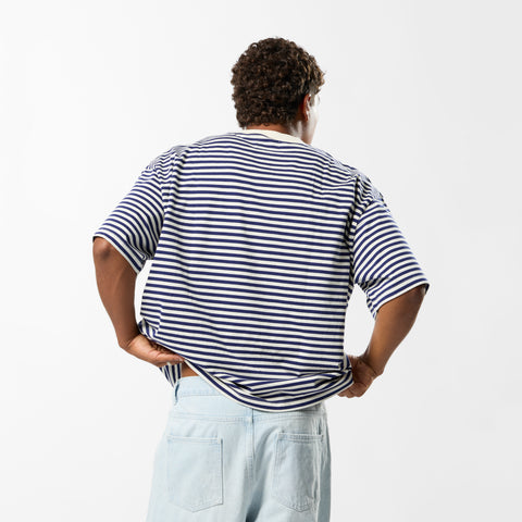 EoS / The SSPCS Striped Tee - Dark Blue