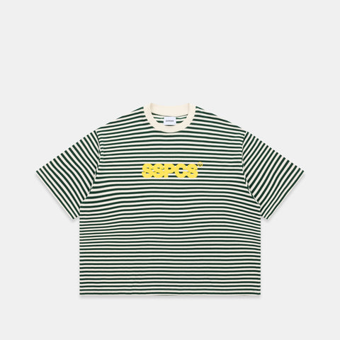 EoS / The SSPCS Striped Tee - Forest Green