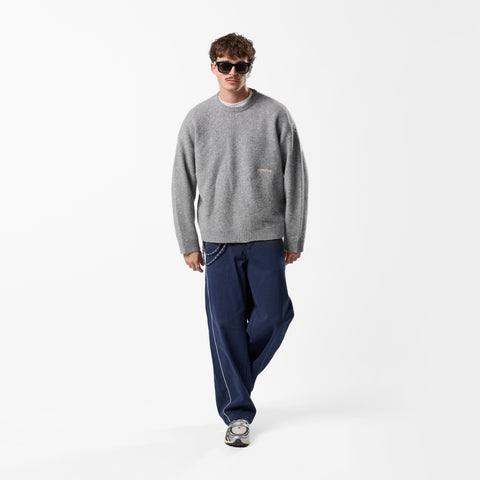 PL / The SUS Knitted Sweat - Heather Grey