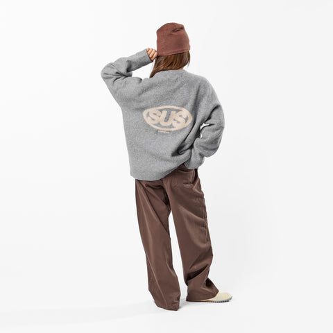 PL / The SUS Knitted Sweat - Heather Grey