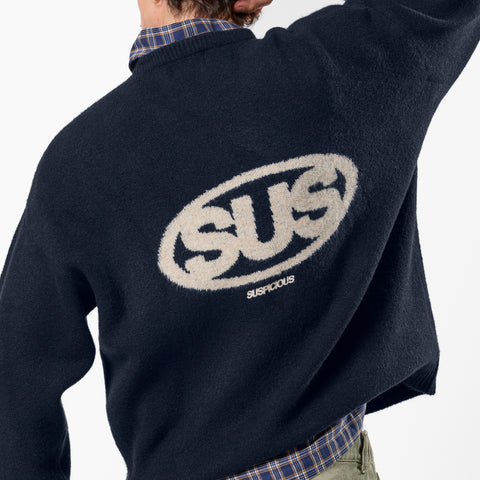 PL / The SUS Knitted Sweat - Navy
