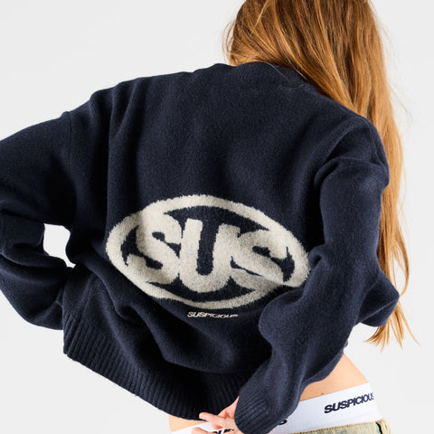 Fall 1 / The SUS Knitted Sweat - Navy