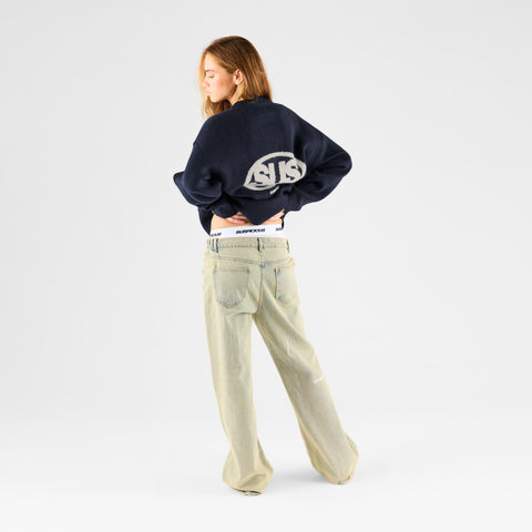 Fall 1 / The SUS Knitted Sweat - Navy
