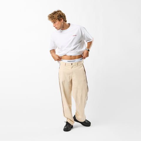 Winter1 / The Skier Tee - White