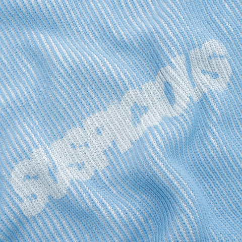 Pre Spring Drop / Slanted Vintage Knit - Celestial Blue