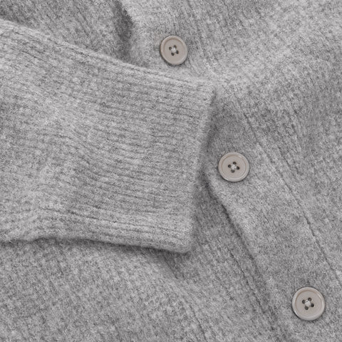 Everything Knitted / The Suspicious Knitted Cardigan - Heather Grey