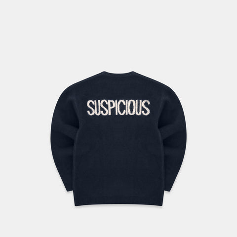 Everything Knitted / The Suspicious Knitted Sweat - Navy