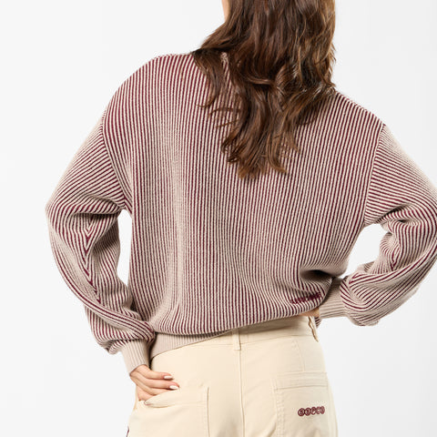 PL / The Vintage Knit - Burgundy II