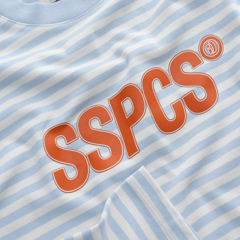 The SSPCS Striped Longsleeve - Celestial Blue II