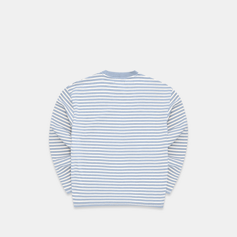 PL / The SSPCS Striped Longsleeve - Celestial Blue