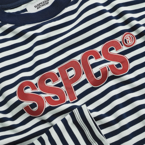 PL / The SSPCS Striped Longsleeve - Blue Red