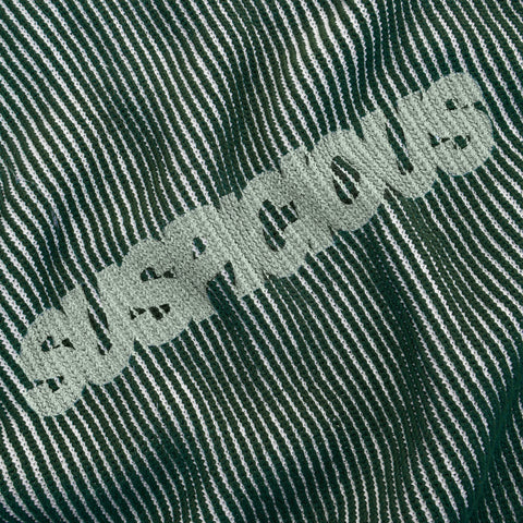 Pre Spring Drop / Slanted Vintage Knit - Green