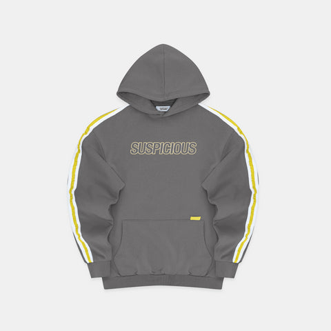 The Suspicious Lining Hoodie - Dark Shadow